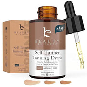 Self Tanning Drops for Face - USA Made with Organic & Natural Ingredients, Bronzing Face Tanning Drops with Aloe Vera, Non...