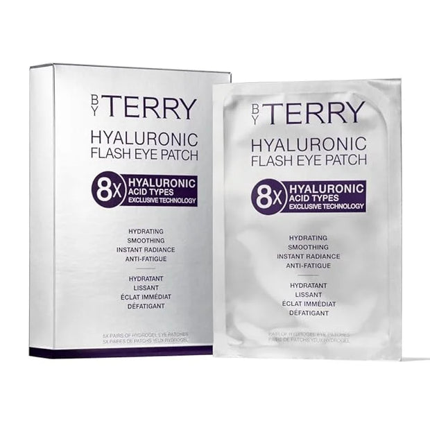 By Terry Hyaluronic Flash Eye Patches, Eye Mask, Reduce Dark Circles, Puffy Eyes, Undereye Bag, Vegan & Cruelty-Free, Pack...