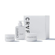 CRVFT Men’s Facial Care Kit | Aloe Vera Face Wash 3oz | Hyaluronic Moisturizer 1oz | Charcoal Exfoliating Scrub 1.7oz | 3 ...