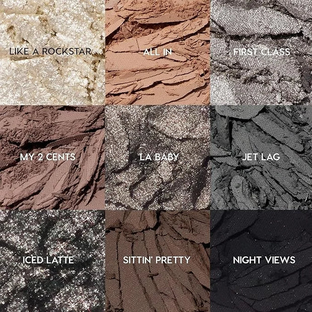 ColourPop Eyeshadow Palette - Eye Makeup Palette with Matte, Metallic, Matte Sparkle & Glitter Finishes - High-Pigment Eye...