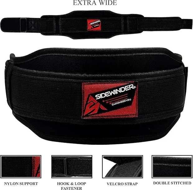 SideWinder Weight Lifting Belt for Serious Crossfit - Product Image