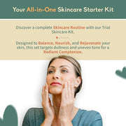 Healing Happy Method - Skin Care Set | 15ml Cleanser, Toner, and Moisturizer | Skincare Set, Rejuvenates Skin, Deeply Nour...