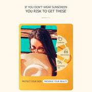 VENZEN Avocado Butter Cheese Sunscreen Isolation Light SPF50+ PA+++ UVA/UVB Moisturizing Protects From Sunburn 30g / 1.06f...