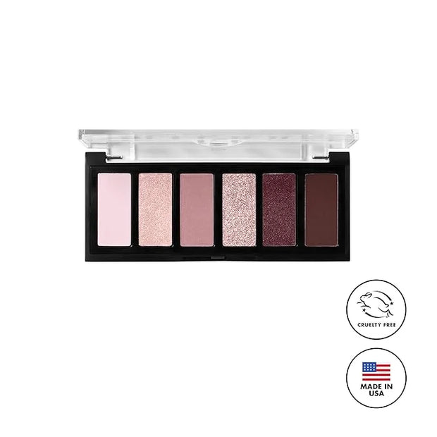 Milani Gilded Mini Eyeshadow Palette with 6 Matte & Shimmer Hues - The Wine Down - Product Image