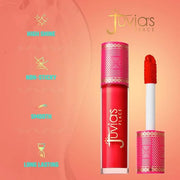 Juvia's Place, Lip Gloss Reflect Cherry Love, Red The Reds & Berries,Long Lasting Hydrating, Rich, Bright, 16 oz. - Produc...