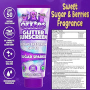 Glitter Sunscreen SPF 50 Lotion 4.5oz - Sparkle Sunscreen - Shimmer Sunscreen - Colored Sunscreen for Kids & Women - UVA/U...