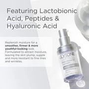 Glytone Age-Defying PHA+ Renewing Eye Cream for Wrinkles| Anti aging Under Eye Cream with Hyaluronic Acid Peptides| Target...