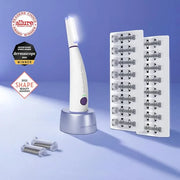 Michael Todd Beauty Sonicsmooth Pro+ Dermaplane Razor for Women Face + Eyebrow trimmer Dermaplaning System w/LED Light Pea...