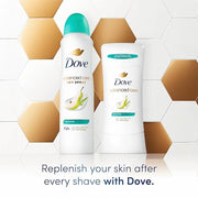 Dove Advanced Care Antiperspirant Deodorant Stick Rejuvenate 4 Count to help skin barrier repair after shaving by boosting...