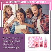 Bath & Body Care Travel Set - Home Spa Set with Body Lotion, Shower Gel and Fragrance Mist, Personal Body Care Travel Set ...