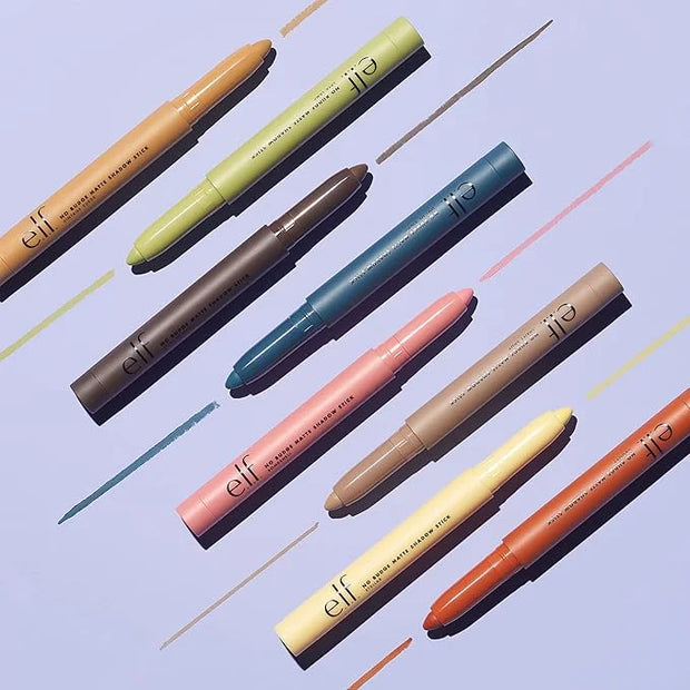 e.l.f. No Budge Shadow Stick, Longwear, Smudge-Proof Eyeshadow, Twist-up Design & Built-in Sharpener, Vegan & Cruelty-Free...