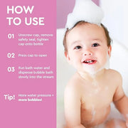 Puracy Bubble Bath for Children, Gently Scented with Real Lavender & Vanilla, 98.75% Natural Baby Bubble Bath, Plant-Based...
