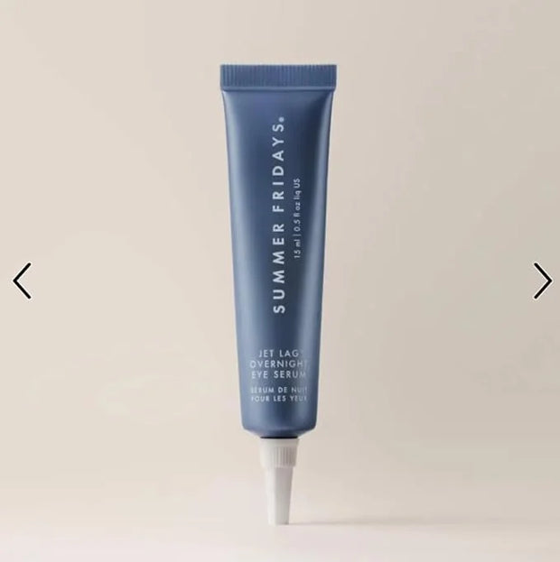 Summers Friday Jet Lag Overnight Eye Serum, Non-Comedogenic, Fine Line Reducing, 0.5 fl oz - Product Image