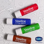 Vaseline Lip Therapy Aloe Fresh 8-Pack – Moisturizing Lip Balm for Very Dry Lips, 0.16 Oz Ea - Product Image