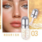 3 Color Scrub Lip Oil Hydrating Tinted Plump Hydrating