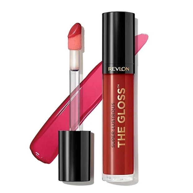 Revlon Super Lustrous Lip Gloss, Non-Sticky, Hydrating, High Shine Finish, 247 Desert Spice, 0.13 oz - Product Image