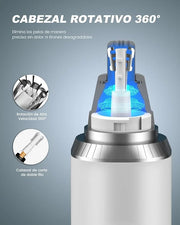 Ear & Nose Hair Trimmer with LED Display for Men Women,Painless USB Rechargeable Eyebrow & Facial & Nose Hair Trimmer Clip...