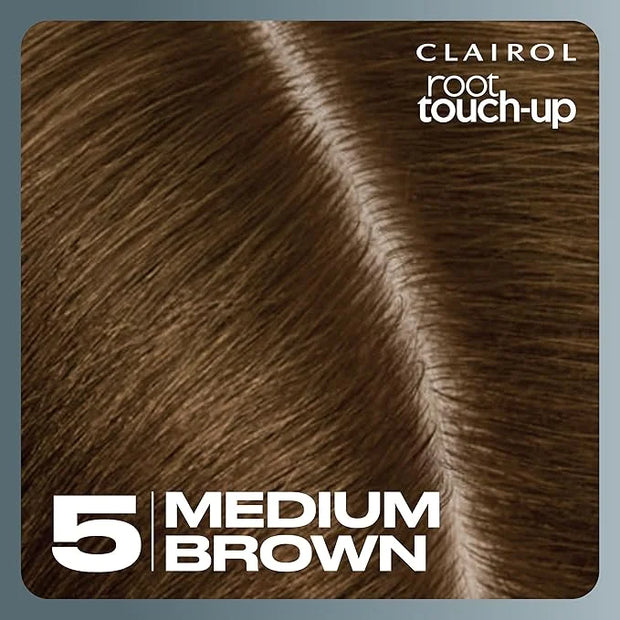 Clairol Root Touch-Up by Nice'n Easy Permanent Hair Dye, 5 Medium Brown Hair Color, (Pack of 1) - Product Image