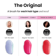 Tangle Teezer Original Detangler Brush, Dry & Wet Hair Brush for Thick & Curly Hair Types, Pink Punch - Product Image