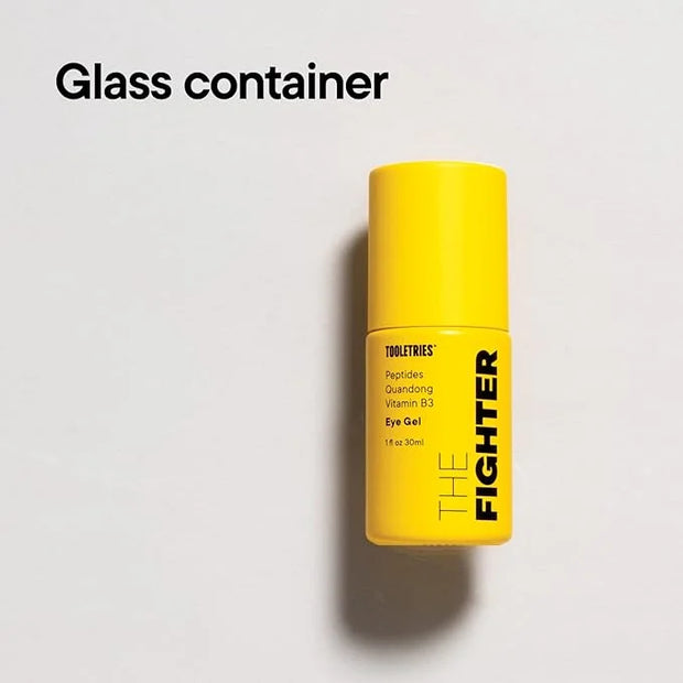 TOOLETRIES The Fighter - Eye Gel for Men - Anti-Aging & Antioxidant Formula for Firm & Hydrated Skin - Reduces Lines, Wrin...