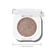 KYDA Single Glitter Eyeshadow, Champagne Pearl Glow Eyeshadow, Ultra-fine Lightweight Powder, Blendable Formula, Daily Glo...