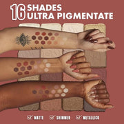 NYX PROFESSIONAL MAKEUP Ultimate Shadow Palette, Eyeshadow Palette - Warm Neutrals - Product Image