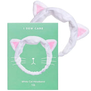 I DEW CARE Hydrogel Eye Patch - Starlit Kitten, 5 EA + Face Wash Headband - White Cat, 1 Count Bundle - Product Image