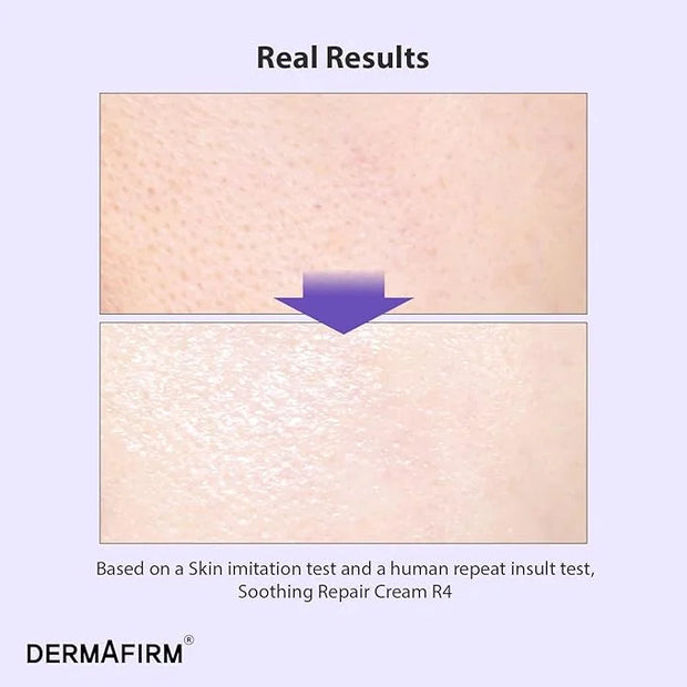 Dermafirm Soothing Repair Hydrating Face Cream R4 | Daily Face Moisturizer Facial Lotion with Eucalyptus, Peptide and Coll...