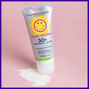 California Baby Super Sensitive Sunscreen + Natural Bug Spray | 2.9oz Unscented SPF 30+ Mineral Sunscreen + 6.5oz Natural ...