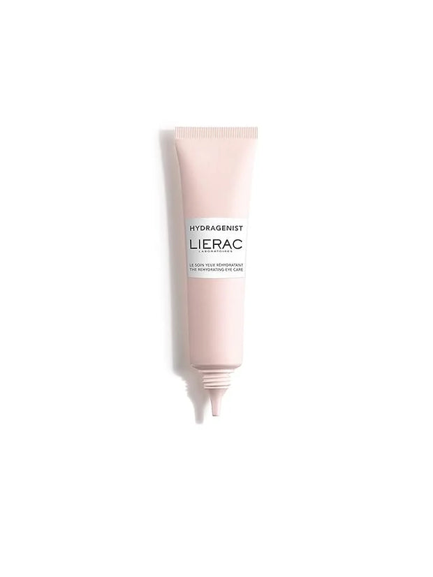 Lierac Hydragenist Rehydrating Eye Care - Vegan Under Eye Cream for Dark Circles, Puffiness & Fine Lines, Hyaluronic Acid ...