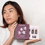 Fleur & Bee Skincare Set, Discovery Set, 5 Deluxe Minis Moisturizers, Serums, Eye Cream | Skin Care Gift Set Vegan & Cruel...