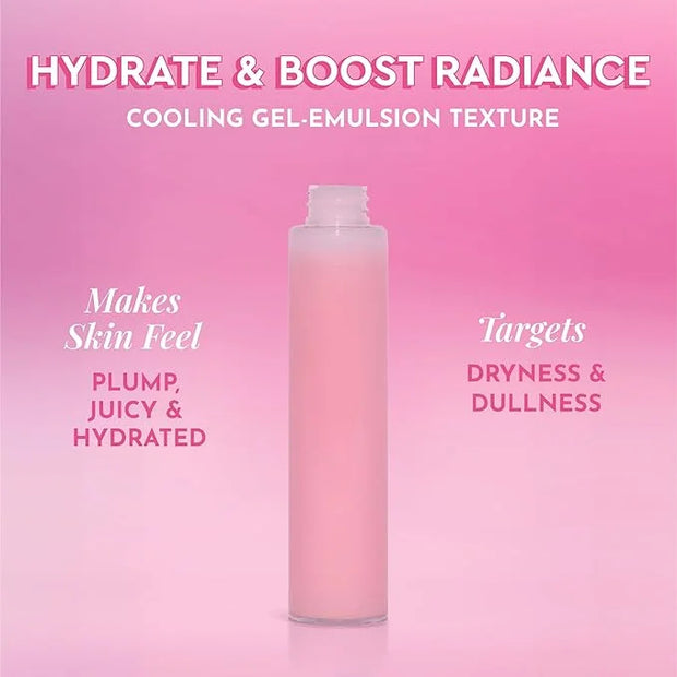 Glow Recipe Refill Pink Juice Water Gel Face Moisturizer for Women, Men & Teens - Hydrating Hyaluronic Acid, Radiance Boos...