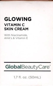 Global Beauty Care Glowing Vitamin C 3 Piece Set with Vitamin C Eye Cream, Vitamin C Skin Cream and Vitamin C Eye Cream wi...