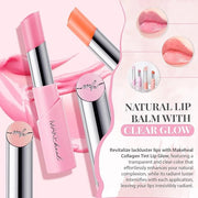 Collagen Tint Lip Balm, Hydrating Nourishing (Coral)