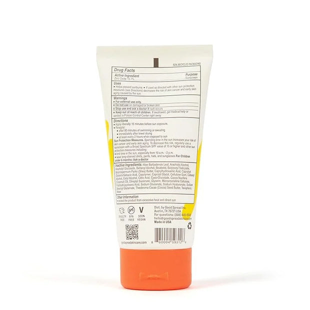 Goodspread Universal Mineral Sunscreen SPF 30 with Zinc Oxide | Reef Safe Hawaii Act 104 Compliant | Broad Spectrum Body +...