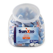CoreTex Sun X 50 Lip Balm SPF 50 (Pack of 50) - Sunscreen Lip Balm, Water Resistant up to 80 Minutes & Free of Parabens & ...