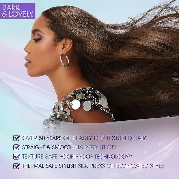 SoftSheen-Carson Interbeauty Dark&Lovely® Heat Protectant&Hair Detangler Moisturizing Blowout Silky Slip Blow Dry Cream wi...