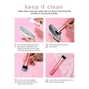Real Techniques Extra Big Stippling Brush, Large Makeup Brush for Liquid & Cream Foundation, BB/CC Cream, Skin Tints, XL O...