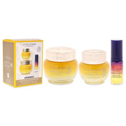 Immortelle Divine Set - Advance Youth Face Care by LOccitane for Unisex - 3 Pc 0.5oz Eye Balm, 1.7oz Cream, 0.16oz Oil-In-...