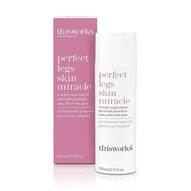 This Works Perfect Legs Skin Miracle | Tinted Serum for Radiant, Even-Toned Legs | Enriched with Vitamin C & E for Nourish...