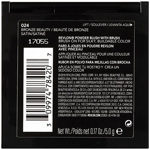 Revlon Powder Blush, Bronze Beauty - Product Image