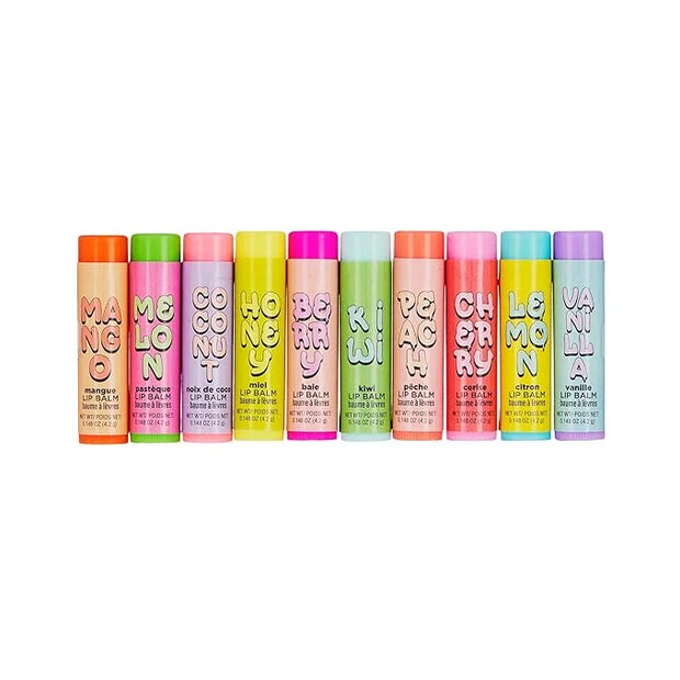 Expressions 10pc Fruity Lip Balm Collection