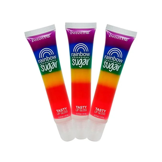 STUDIO LIMITED Instant Fab Crystal Shiny Rainbow Lip Gloss Long Lasting Ultra Hydrating Plumping Lip Gloss for women girls...