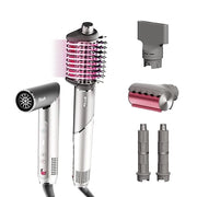Shark FlexFusion Hair Dryer with Fusion Hair Brush, Ceramic Air Styler with Auto-Wrap Hair Curlers & Concentrator, Ceramic...