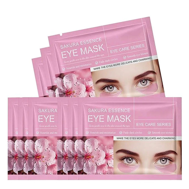 Under Eye Mask Patches, 30 Pairs Collagen Hydrating Moisturizing Smoothing Gel Pads for Puffy Eyes Bags,Dark Circles,Puffi...