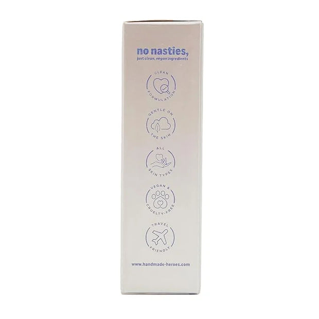 Handmade Heroes 100% Natural Vegan Lip Oil with Squalane Non-Sticky Lip Gloss Moisturizing, Shiny, Nourishing Korean Lip G...