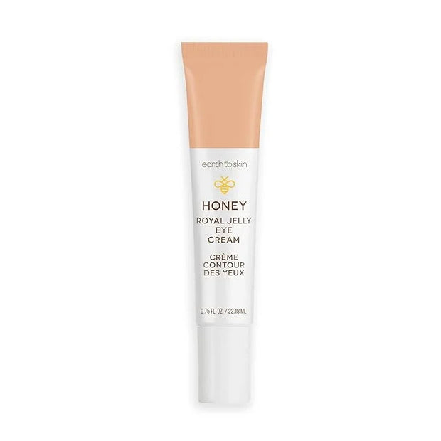 Earth To Skin Honey Royal Jelly Eye Cream – Calming & Hydrating Eye Treatment with Glycerin – 0.75 fl oz - Product Image