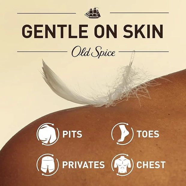 Old Spice Whole Body Deodorant for Men, Total Body Deodorant, Vanilla + Shea, Aluminum Free Deodorant Cream for 24/7 Fresh...