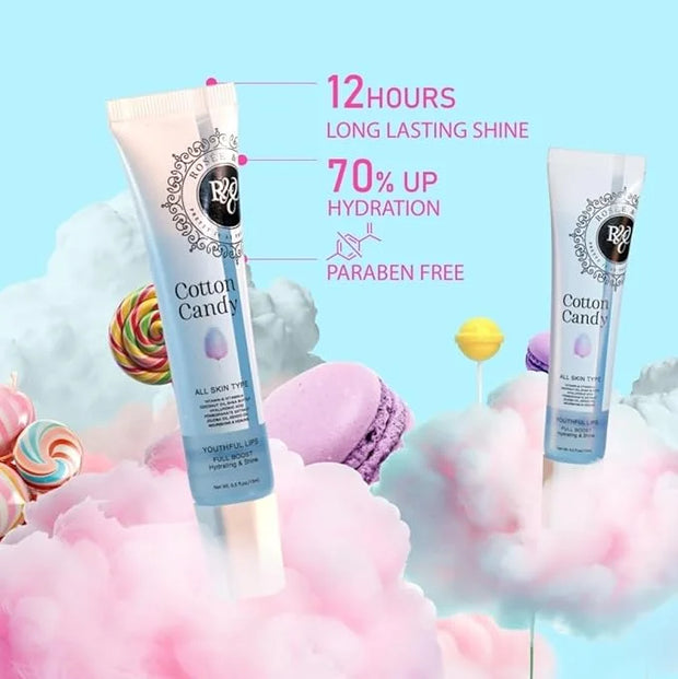 ROSÉE & CO Rosee Lip Gloss Vegan & Cruelty Free Treatment, Professional Make up, Long Lasting Glossy with Shea Butter, Moi...