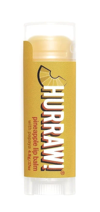 Hurraw! Pineapple Lip Balm: Organic, Certified